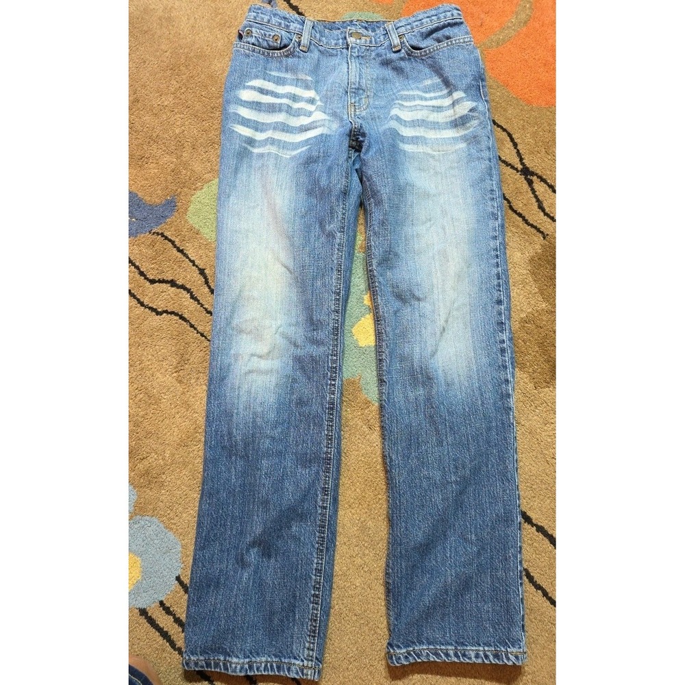 Vintage Polo Jeans Co Ralph Lauren Women's Size 4/31 Blue‎ Saturday Jeans Y2K